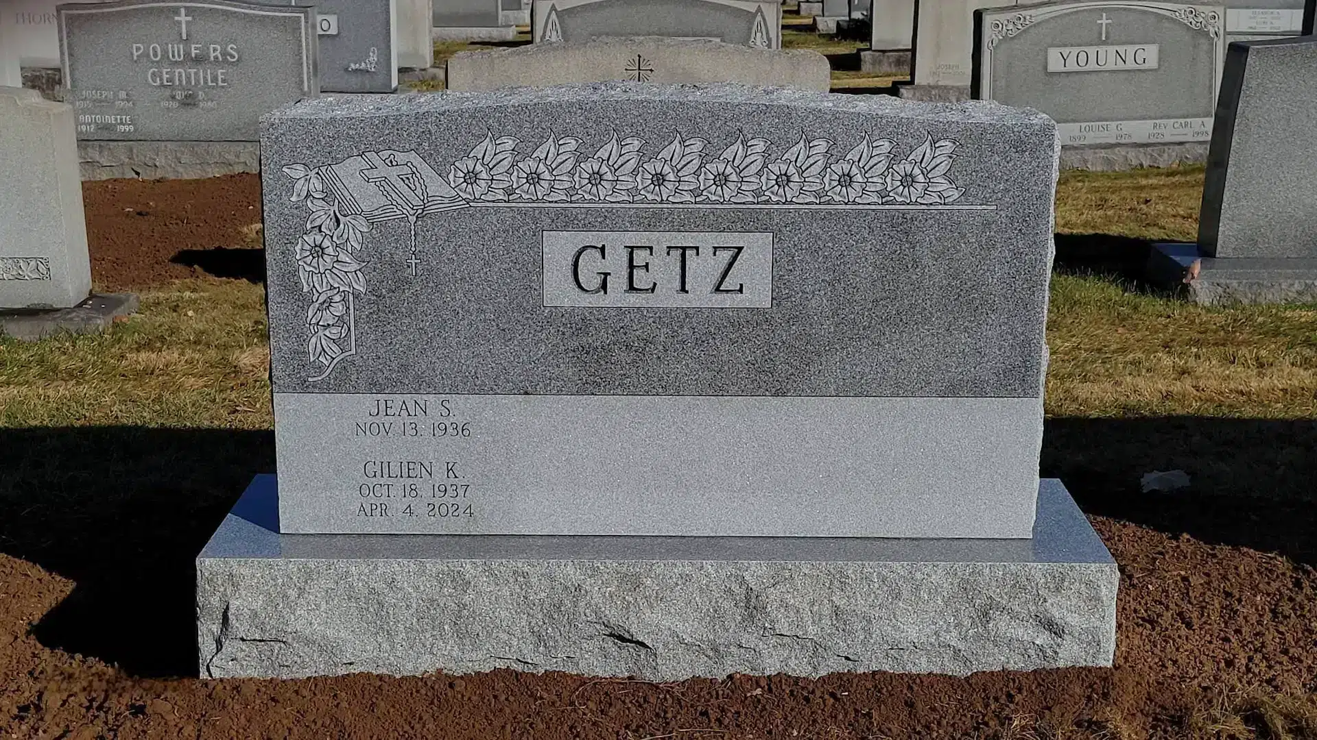 Granite Family Mausoleum hand-carved by Family Mausoleum Guide in NJ — image 2
